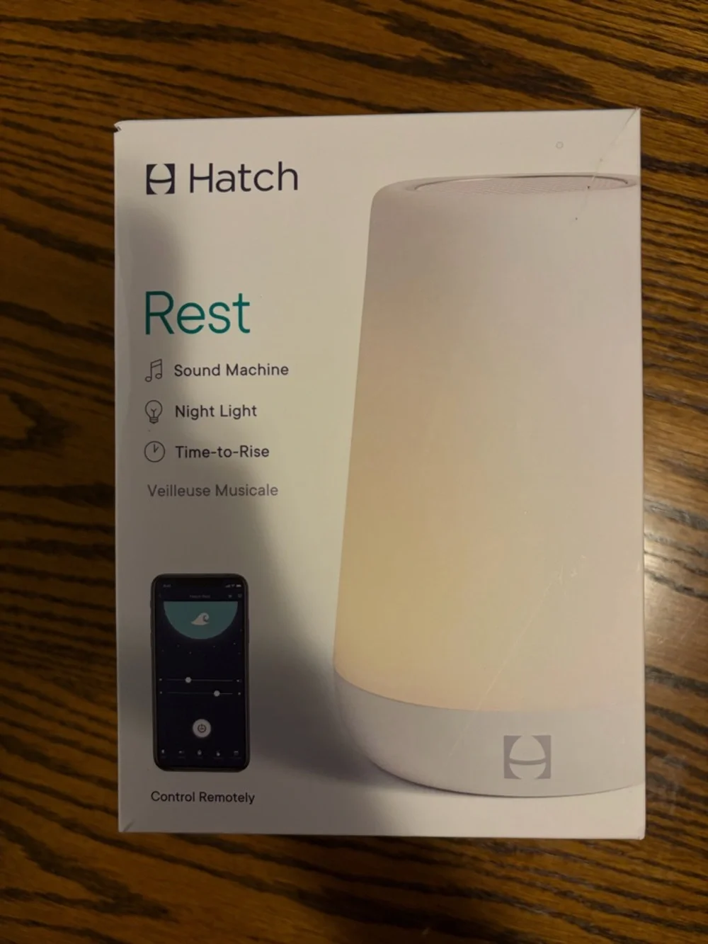 Hatch Rest Sound Machine & Night Light - White and Warm Glow - Picture 1 of 5